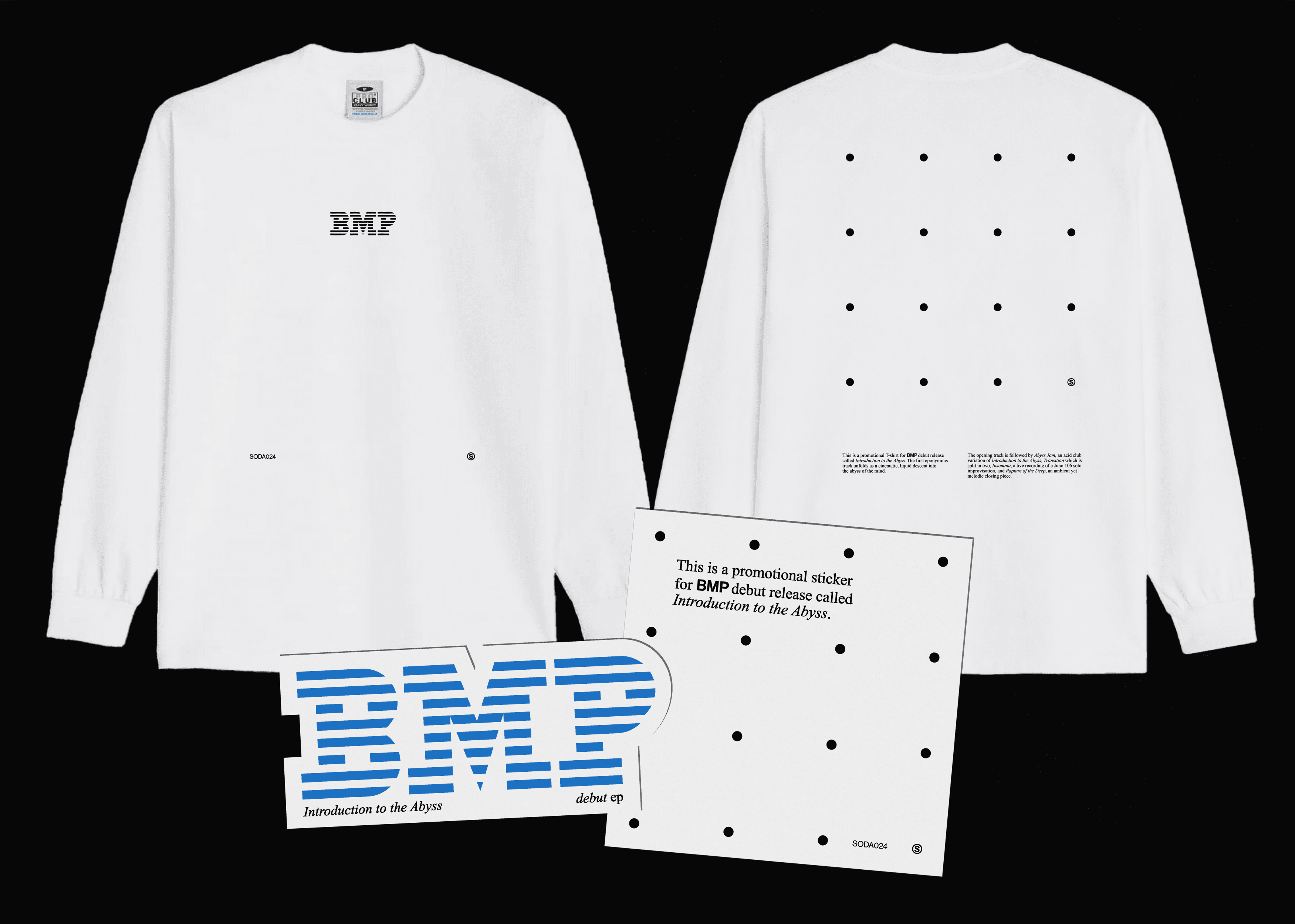 BMP long sleeves heavyweight ‘PRO CLUB’ T-shirt