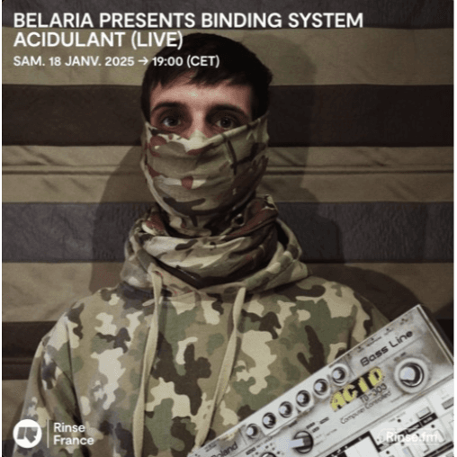 Belaria presents Binding System : Acidulant (live)